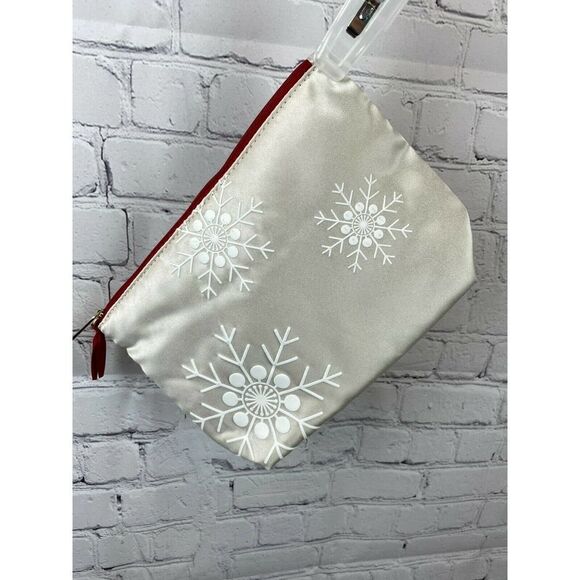 CLARINS Cosmetic Bag Makeup Pouch Travel NWOT #2 - Picture 1 of 5